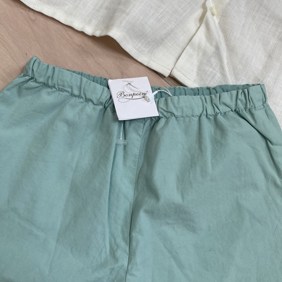 Bonpoint boys white linen dress shirt & cotton pants - Picture 5 of 16